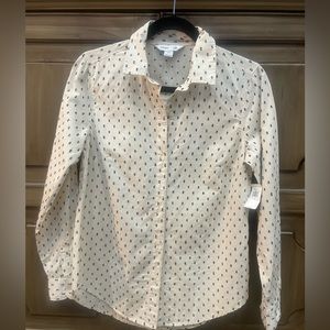 Clip-Dot Classic Button-Down Shirt (New w/tag)